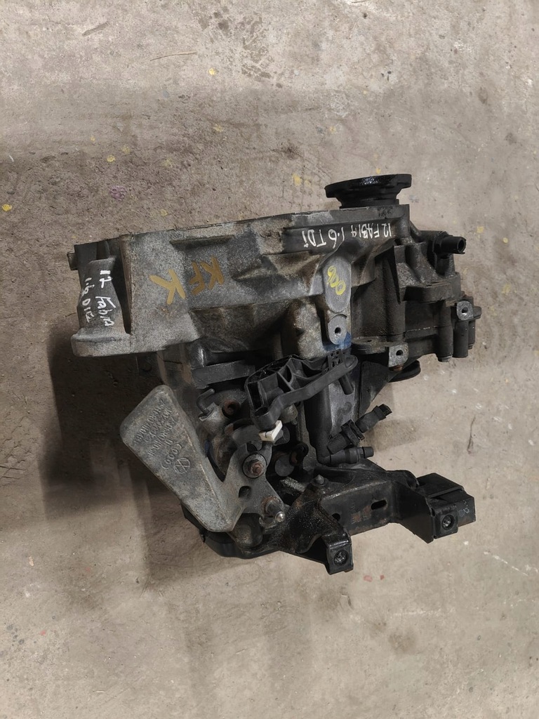 фото №5, Volkswagen polo fabia roomster 1.6 tdi оригинальный номер kfk коробка передач передач