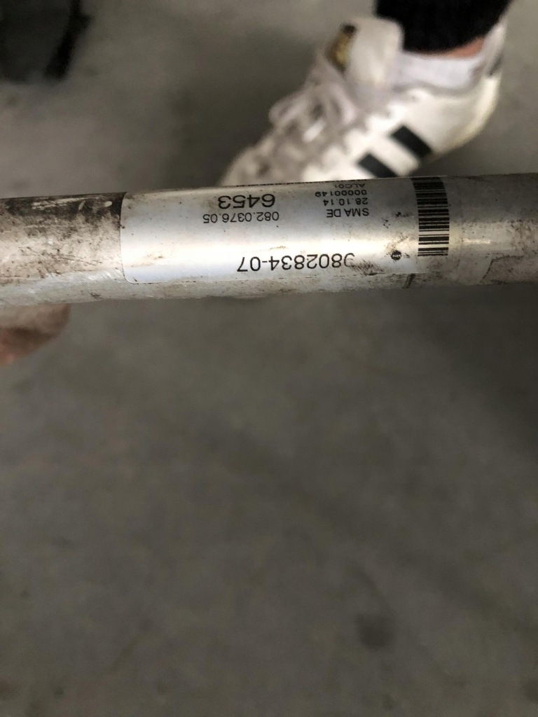 фото №3, Mini countryman r60 шланг кондиционера 082037605