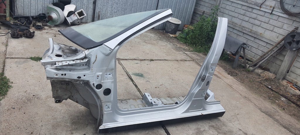 фото №12, Чверть ліва поріг блок двигуна śr.peugeot 207sw