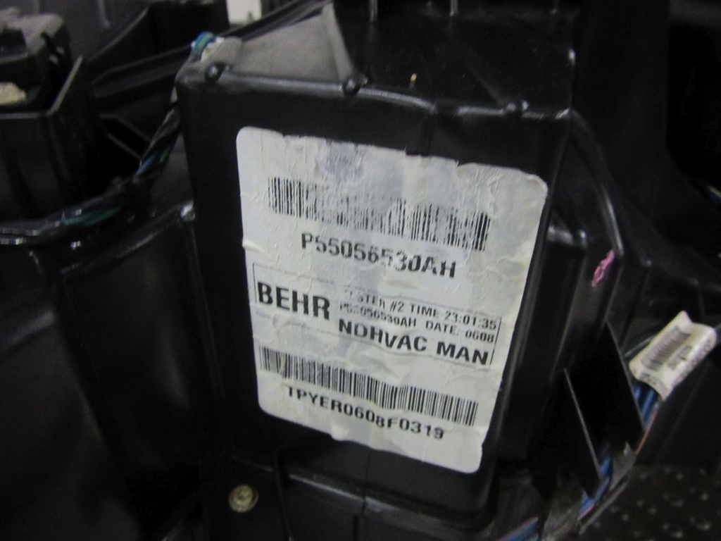 фото №7, Dodge dakota iii 4.7i 07 обігрівач повітродувка kpl