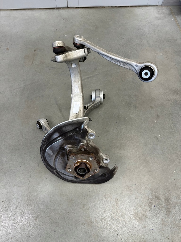 фото №6, Поворотний кулак ліва лівий перед комплектна важіль важелі q5 sq5 80a idealna 24r