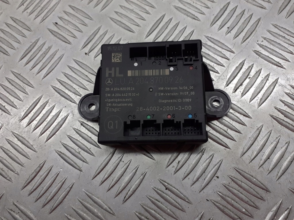 фото №1, Модуль двері лівий задня mercedes w204 2.2 cdi a2048700926