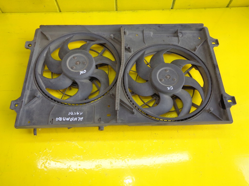 фото №1, Seat alhambra 1.9 tdi вентилятор радіатора