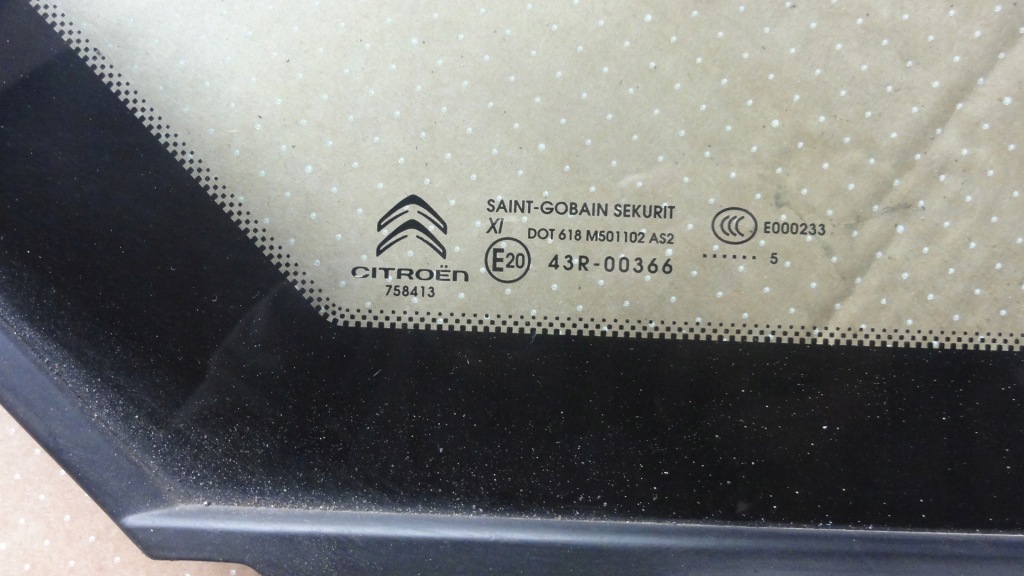 фото №4, C4 picasso ii стекло кузовная правый перед 15r