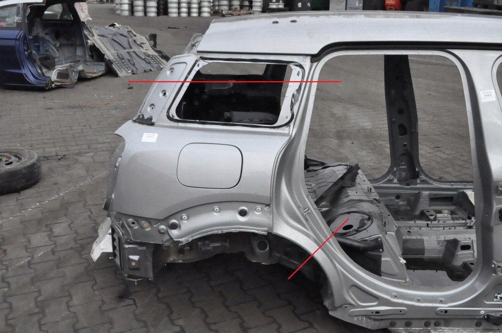 фото №1, Mini countryman f60 ii 2017- чверть крила правий задня задній