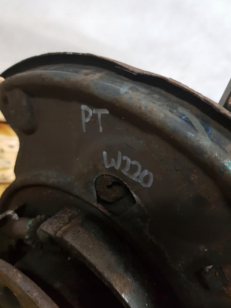 фото №10, Mercedes w220 4.0 cdi ступица приводной вал рычаг p.t.