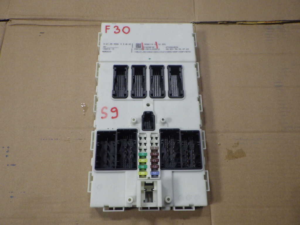 фото №1, Модуль fem коробка bsi 9286114 bmw f20 f30