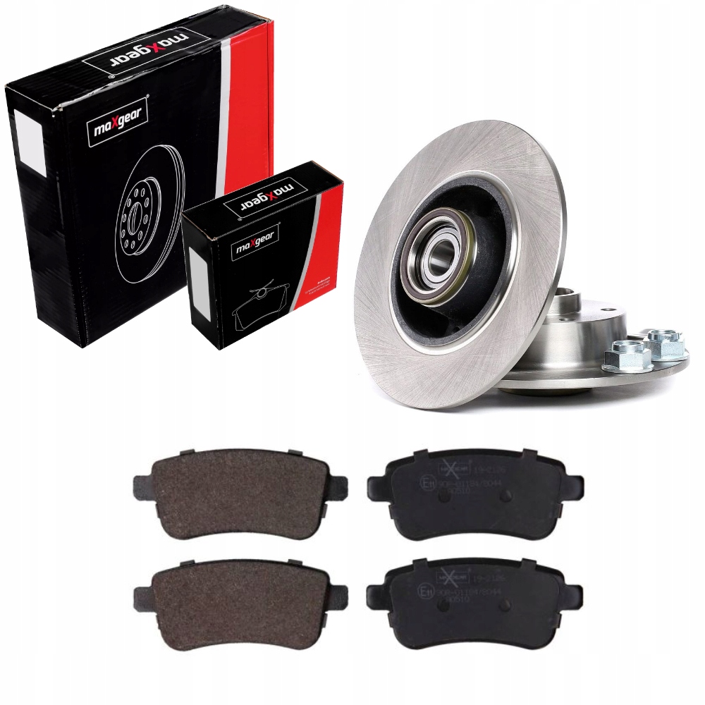 фото №1, Тормозные диски+ тормозные колодки задняя renault fluence megane cc