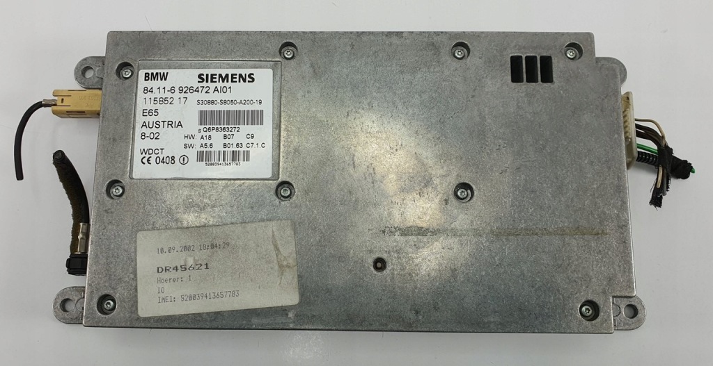 фото №1, Модуль блок керування телефону bmw 7 e65 6926472