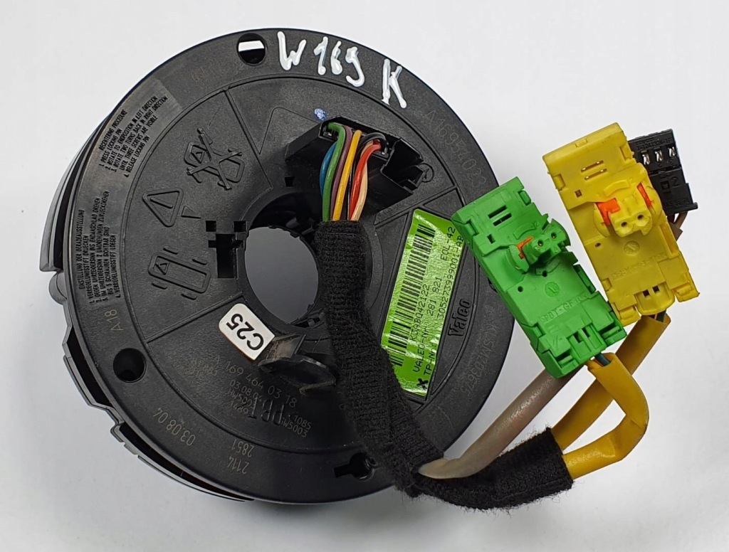 фото №1, Стрічка шлейф air bag подушка безпеки mercedes w169 a1695402345