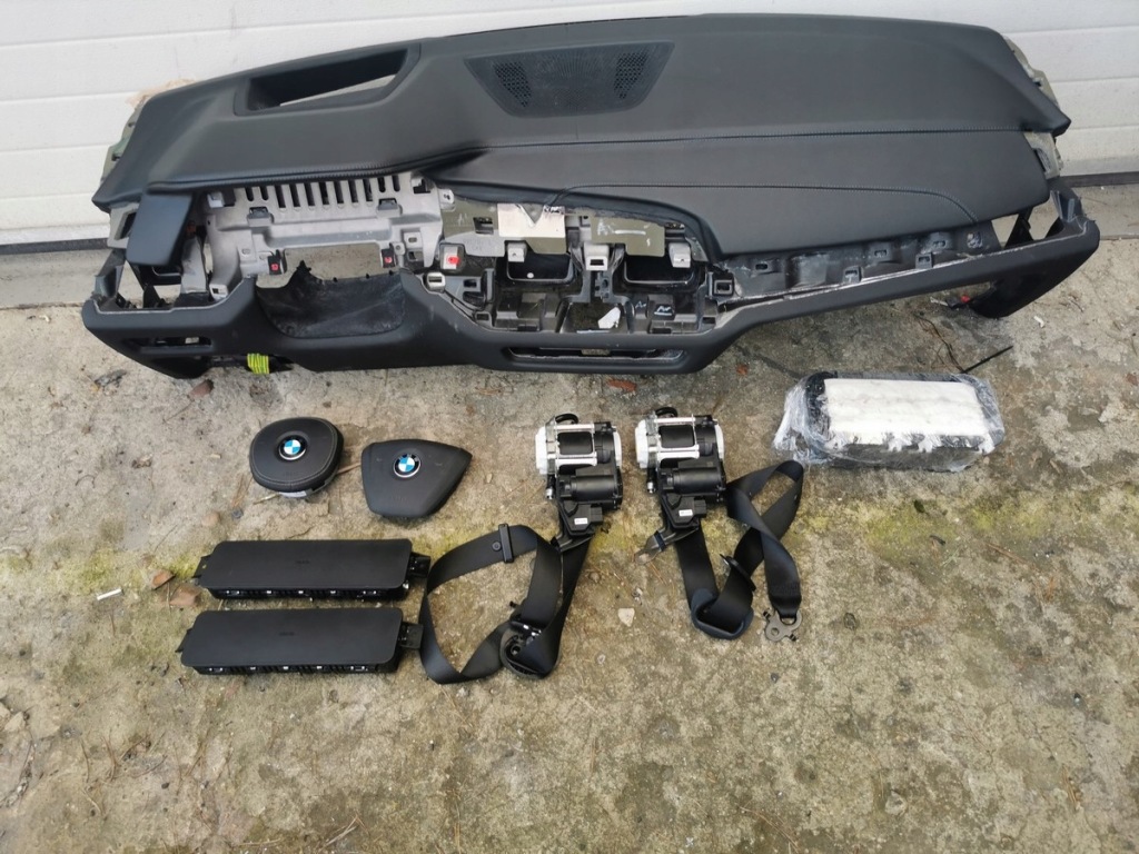 фото №1, Bmw x7 g07 подушка безопасности ремни приборная панель консоль pulpit usa