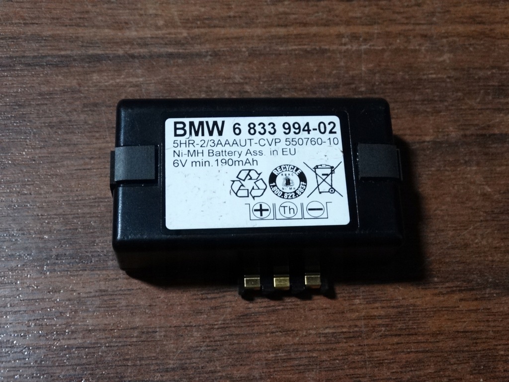 фото №1, Idealny аккумулятор аккумулятор telematic bmw 1