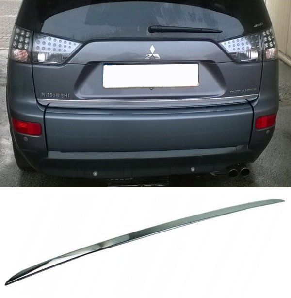 фото №1, Mitsubishi outlander ii - молдинг хром na крышка 4