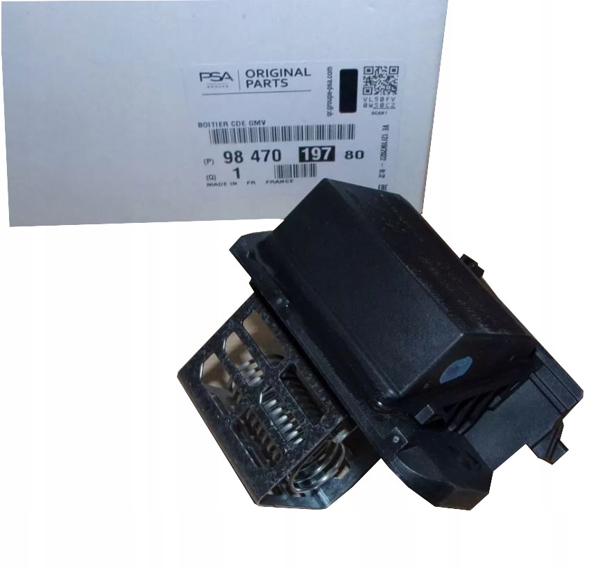 фото №1, Оригінальний номер резистор резистор вентилятора citroen c3 ii peugeot 308 9847019780