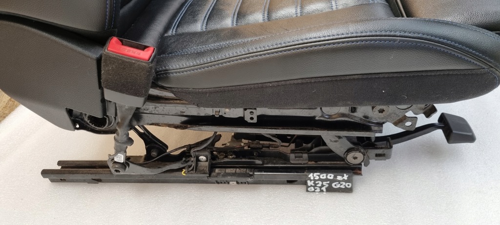 фото №8, Bmw 3' g20 g21 4' g26 сидіння водія лівий перед передній niebieska nić