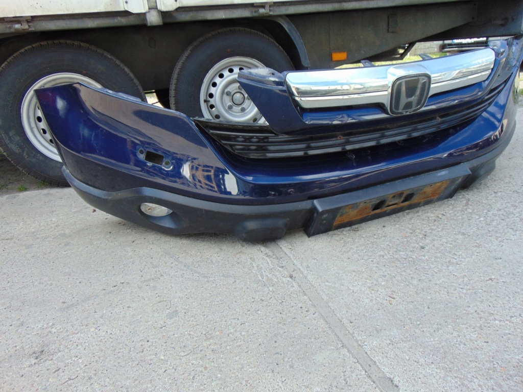 фото №3, Бампер перед honda crv iii ксенон решётка радиатора pod радар