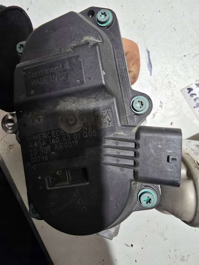 фото №8, Mercedes a w177 2.0cdi радіатор вихлопних газів egr комплектна 20tkm