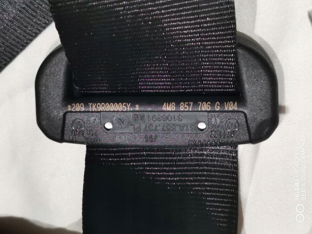 фото №6, Audi q8 4m8 - передние i задние ремни europa