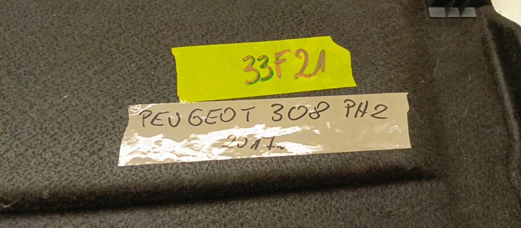 фото №8, Полиця задня задня багажника peugeot 308 ii peugeot 308 2 ii t9 hb 98222465zd