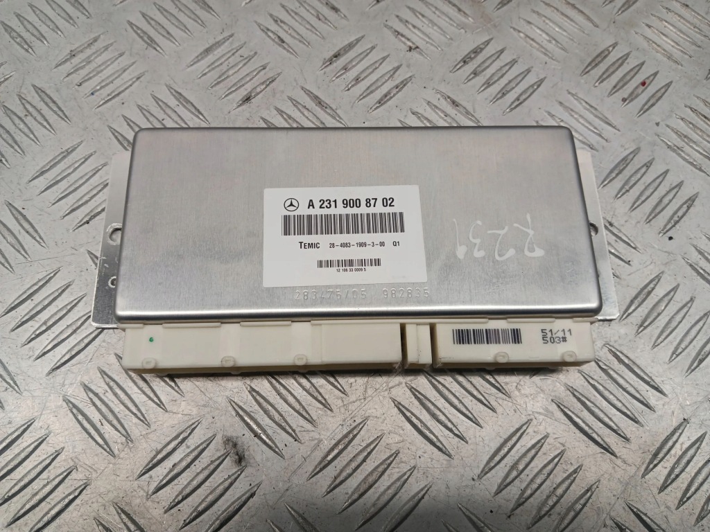 фото №1, Mercedes-benz sl r231 a2319008702 блоки управління