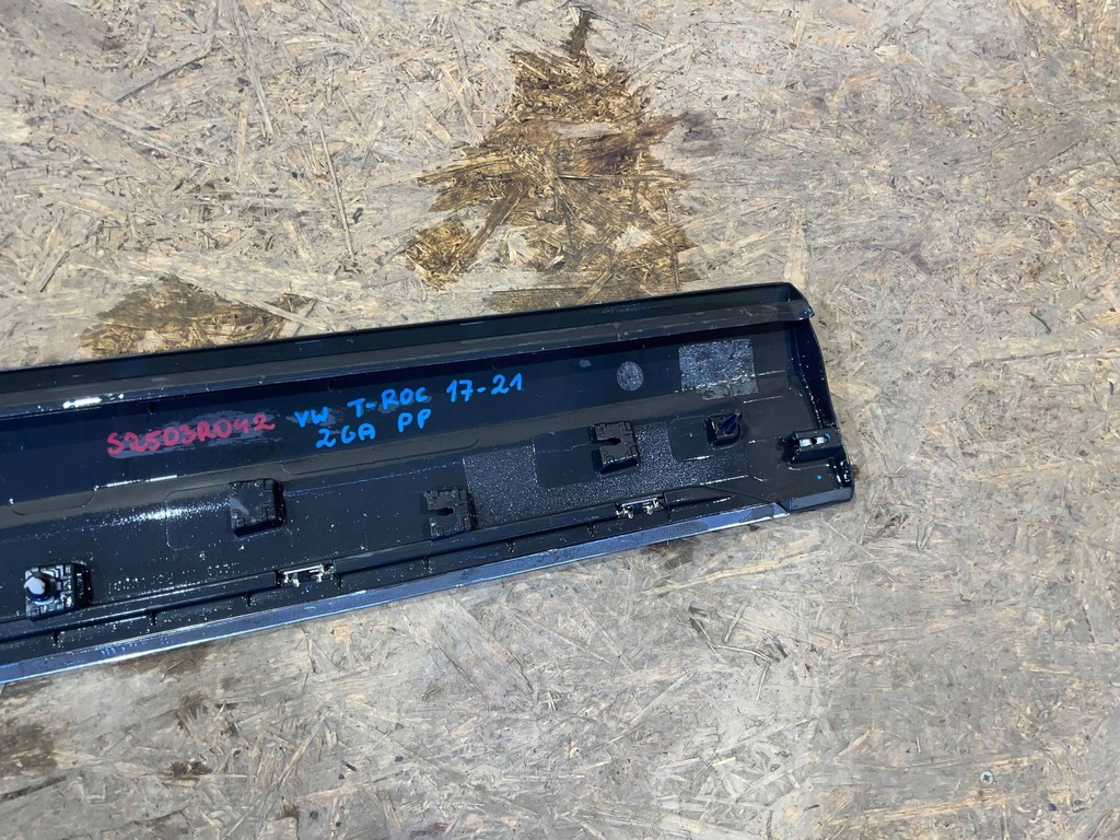 фото №7, Vw t-roc troc 2ga 17- молдинг нижняя дверь левая перед передняя