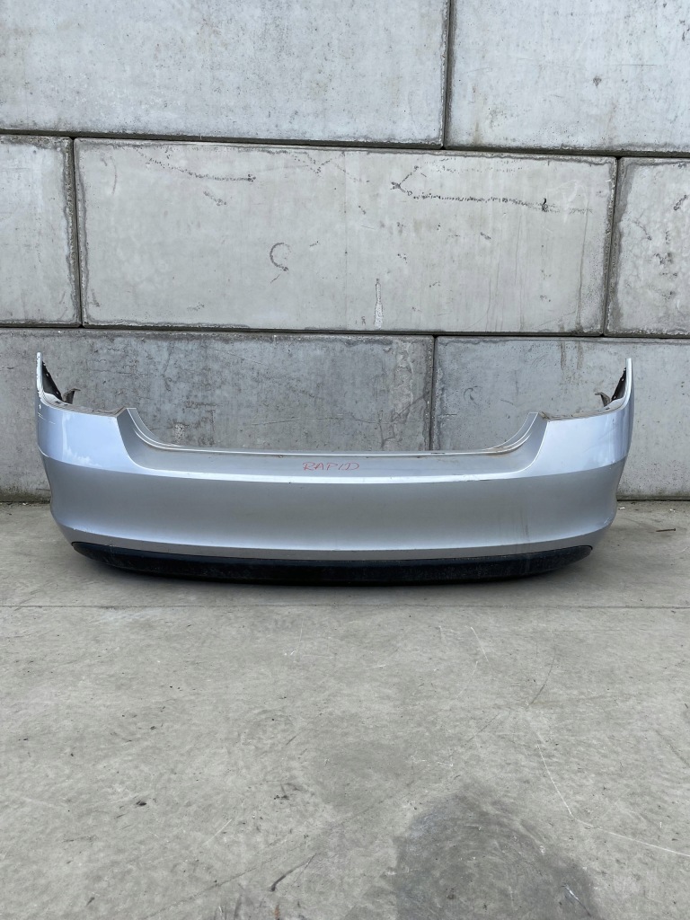 фото №1, Skoda rapid i liftback бампер задняя