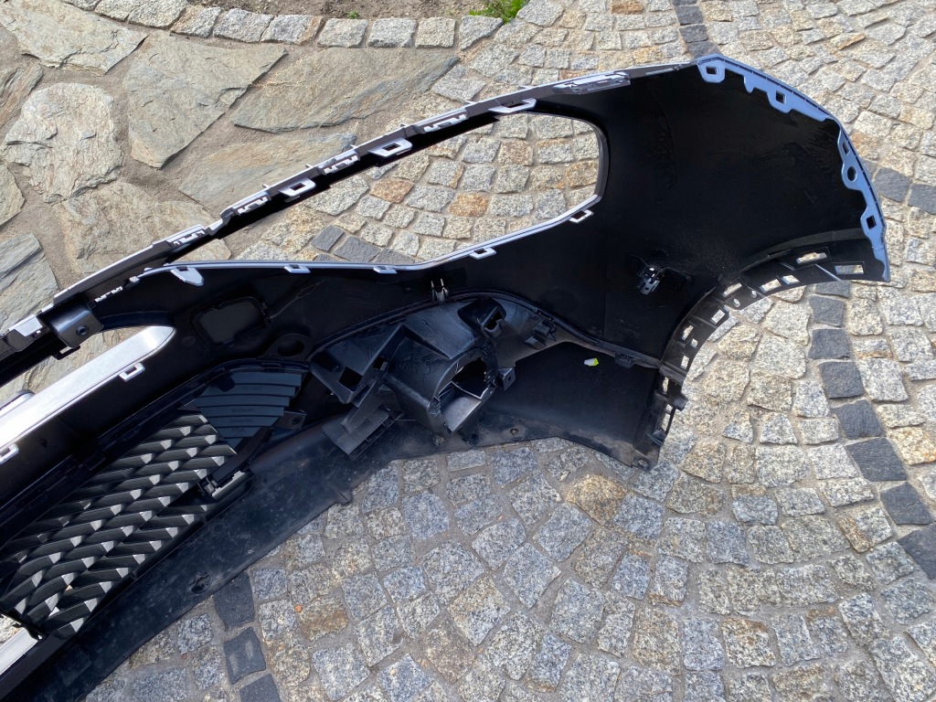 фото №13, Citroen c4 iii 3 бампер накладка решётка перед 9834692580 оригинал