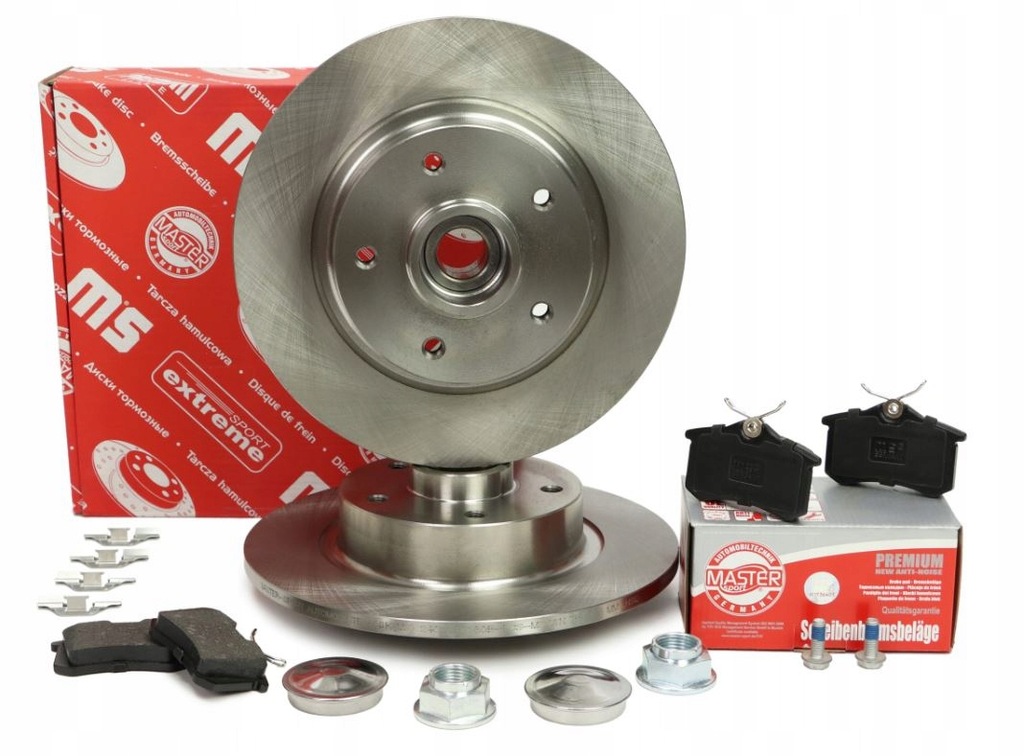 фото №1, Тормозные диски тормозные колодки задняя grand scenic 3 master sport