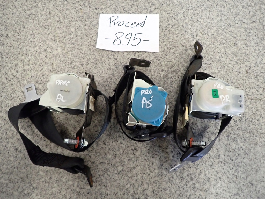 фото №1, Kia proceed 06-11 ремені задні лівий правий lub середина