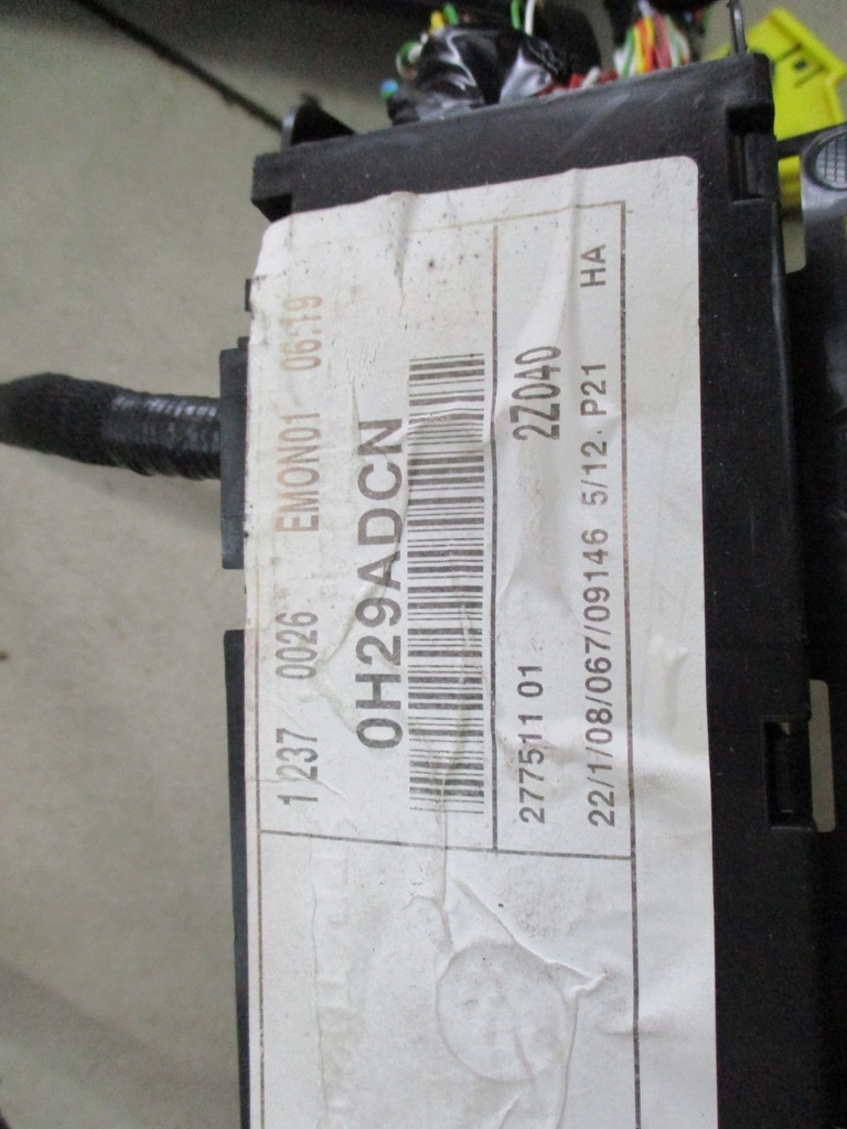 фото №12, Peugeot 208 19-24 джгут електропроводка салону 9812661980