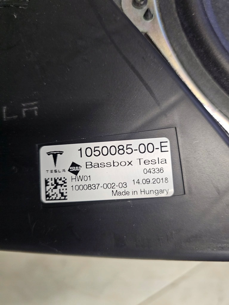 фото №1, Tesla model x 2018 динамік низькочастотний