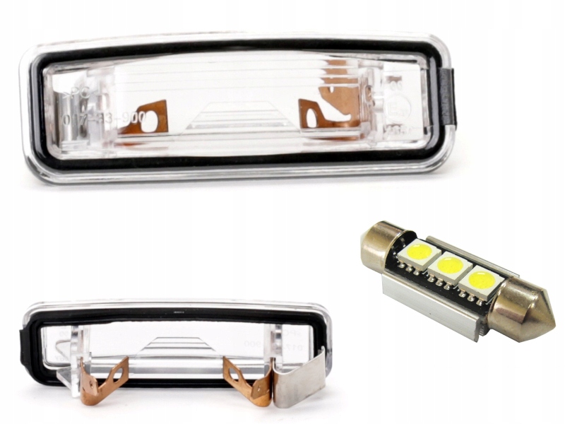 фото №2, Skoda roomster подсветка номерного знака лампа + led