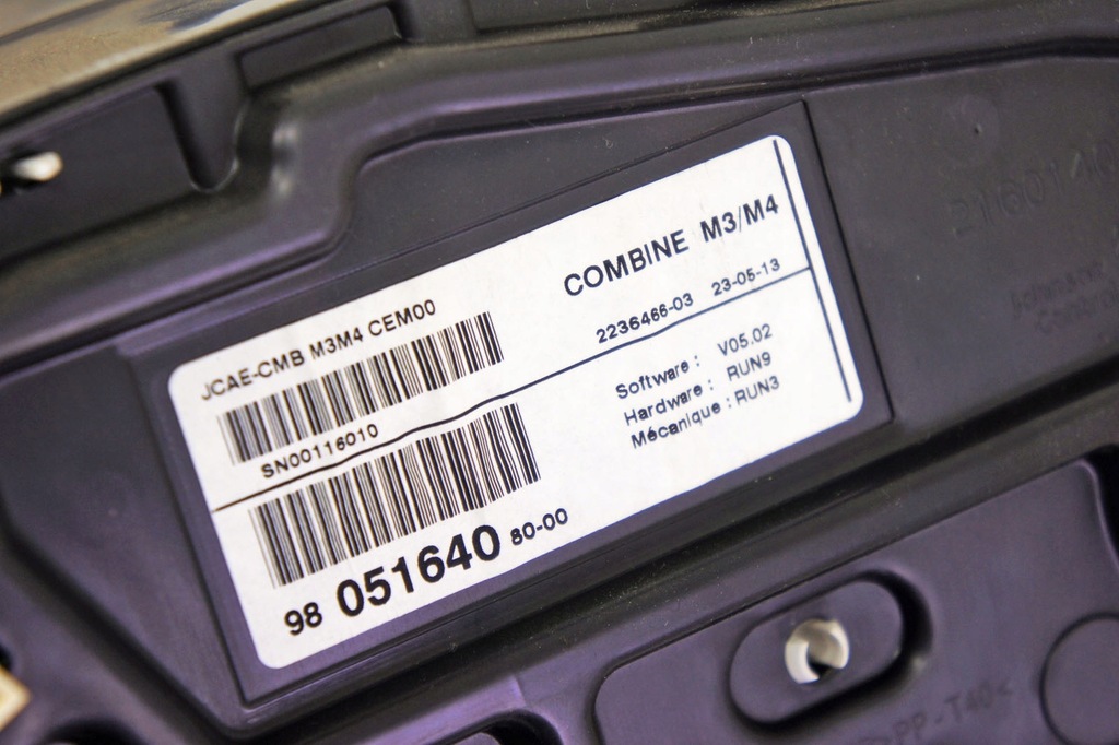 фото №5, Oh098 citroen c-elysee ii 1.2i лічильник прилади