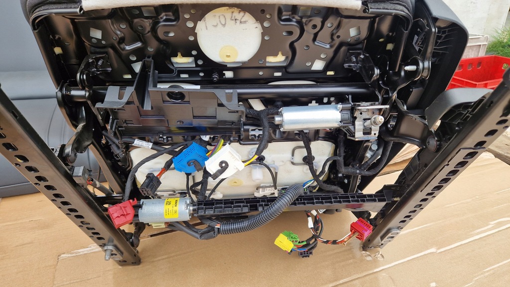 фото №11, Сиденья заднее сиденье audi a5 8w coupe lift кожа электрика подогрев jak nowe