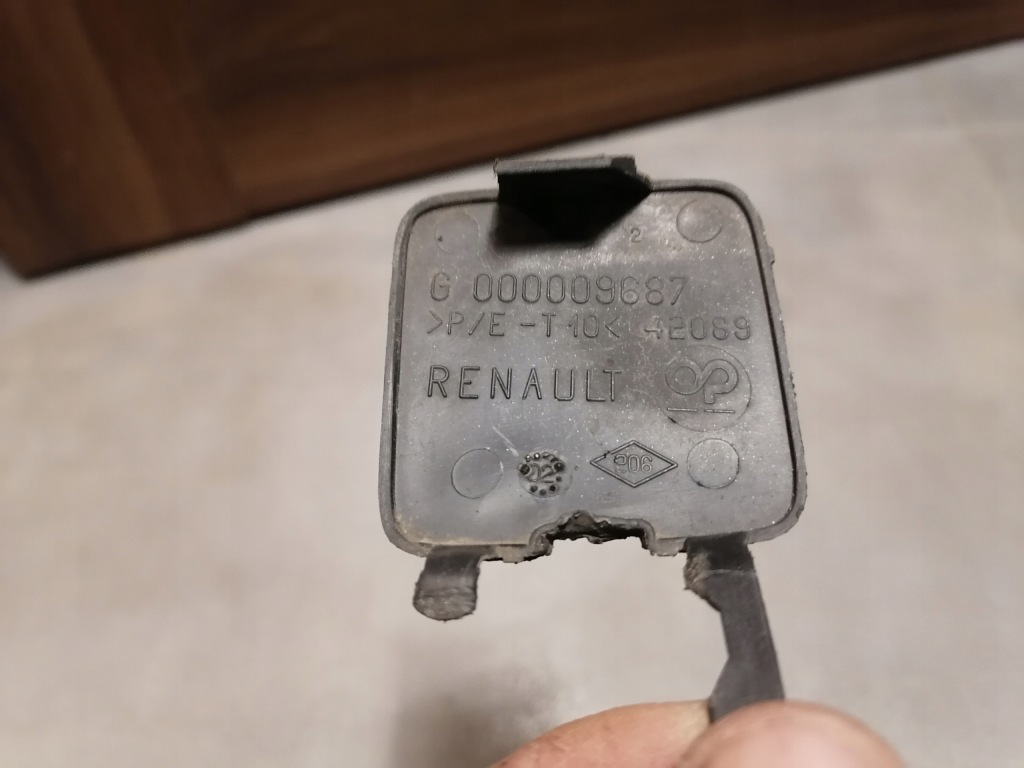 фото №4, Заглушка бампера задняя renault laguna ii g000009687