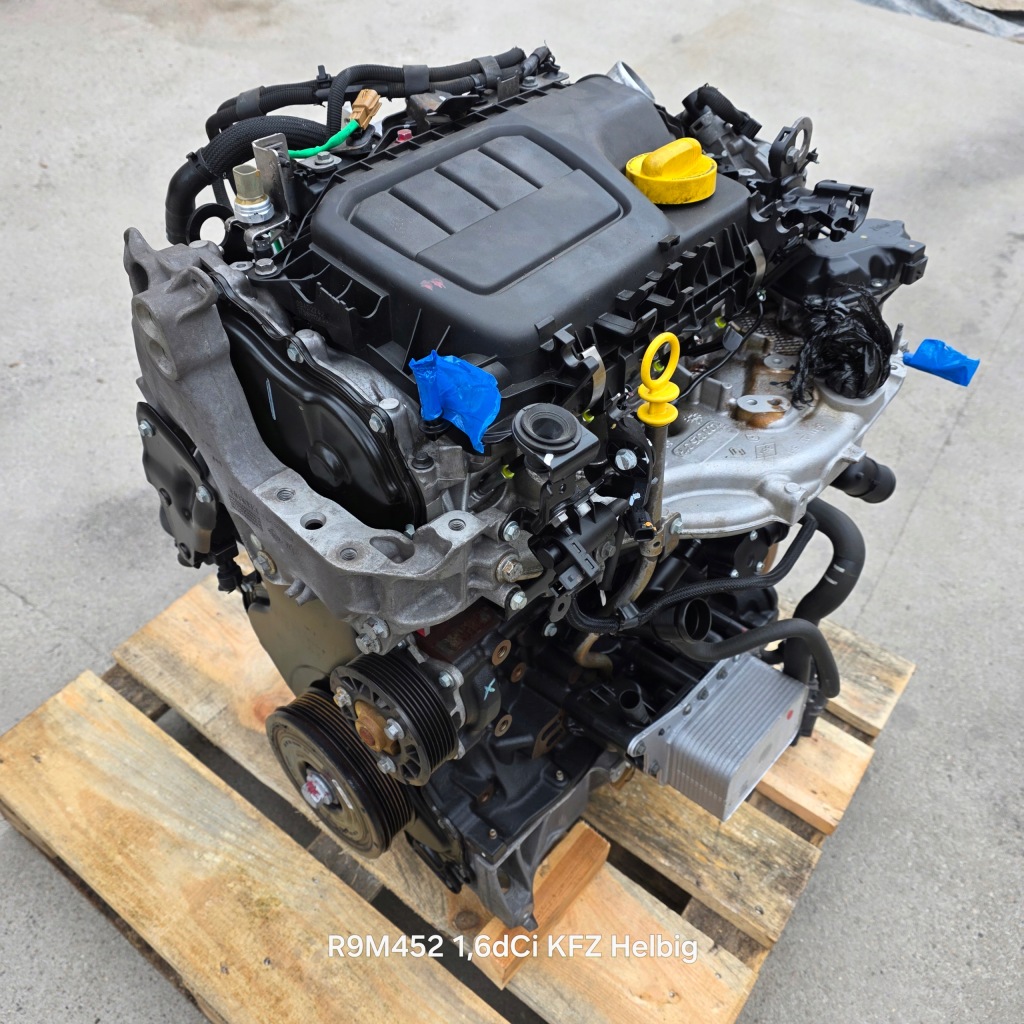 Двигатель r9m450 r9m452 1.6dci vivaro trafic talento 114tys km комплект Оригинал