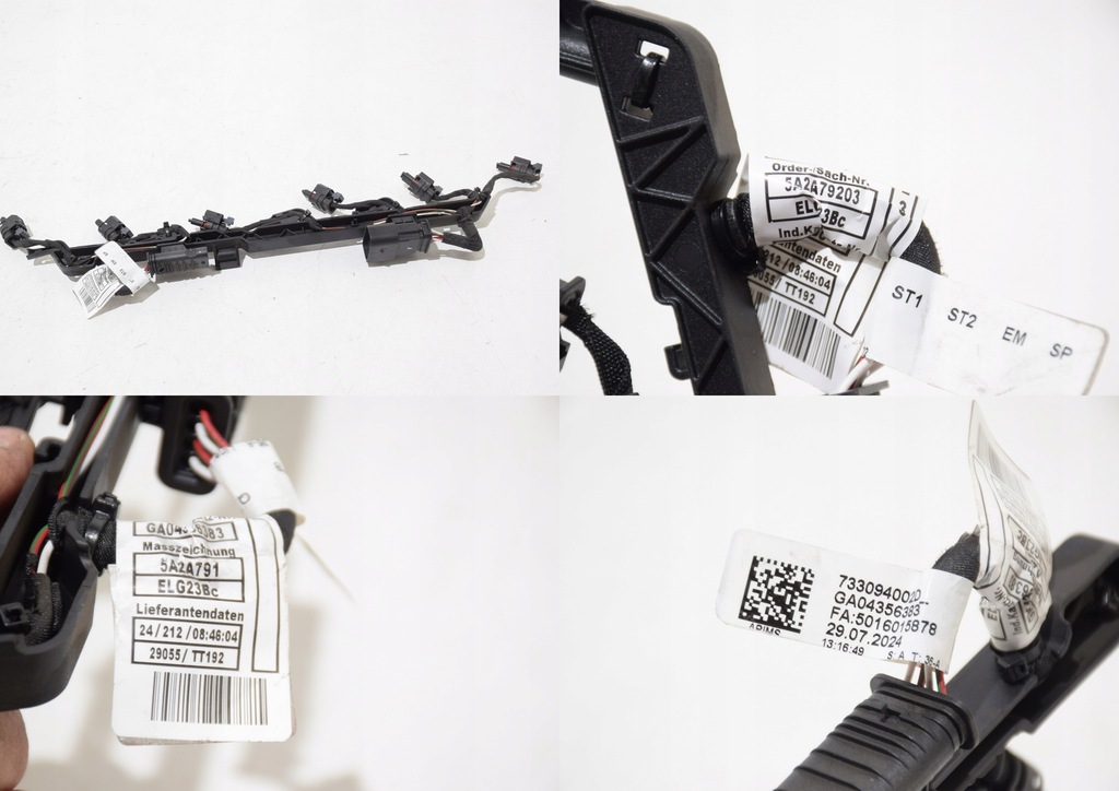 фото №13, Bmw 7 g70 735i 740i b58b30p b58n b58l жгут электропроводка электрическая двигателя