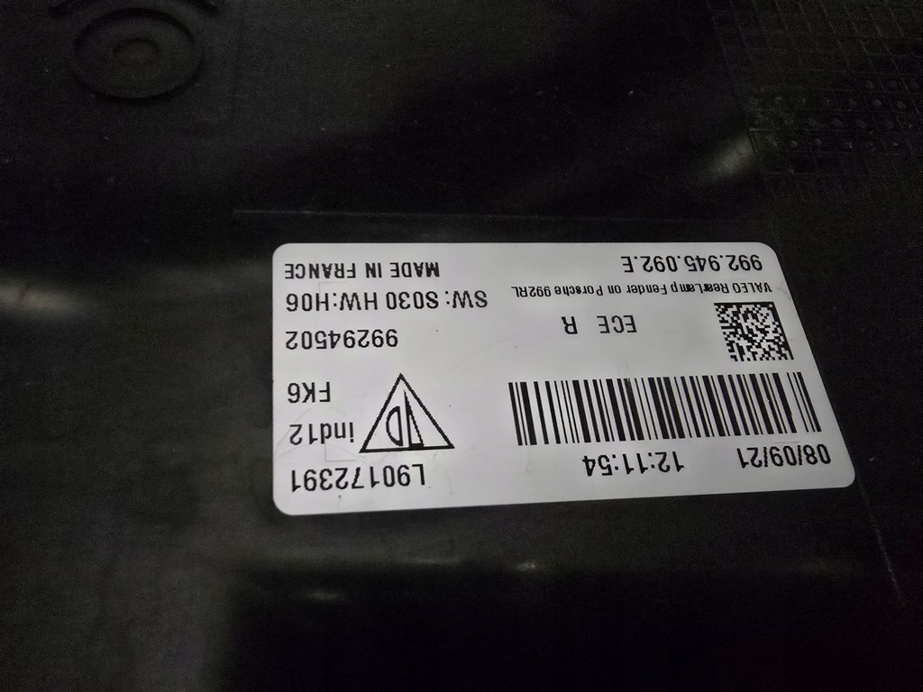 фото №13, Лампи задня задні porsche 911 992