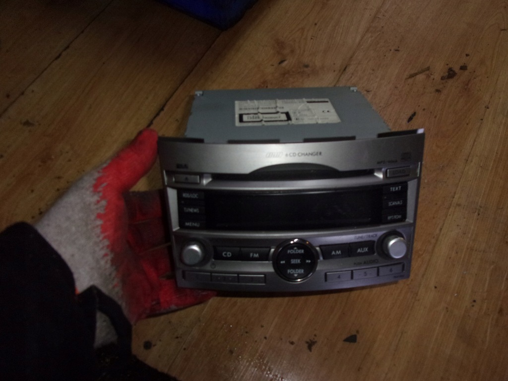 фото №1, Subaru legacy v радіо cd заводський
