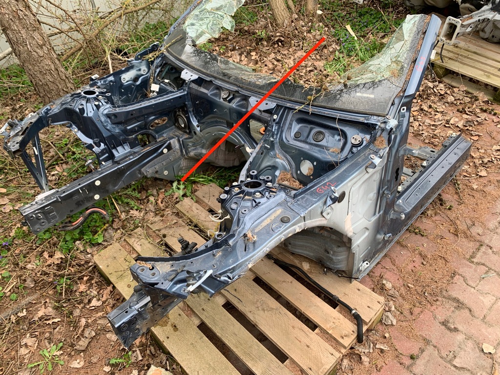 фото №1, Bmw seria 4 g22 coupe четверть порог правый перед правая передний