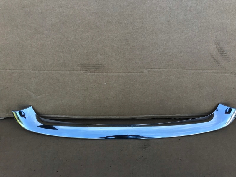 фото №1, Renault scenic 3 iii молдинг хром бампер перед