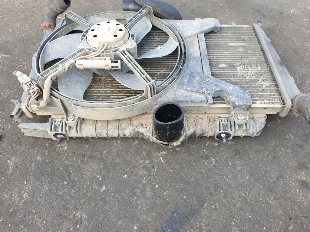 фото №4, Комплект радіатор volvo s40 volvo v40 i 1.9 d