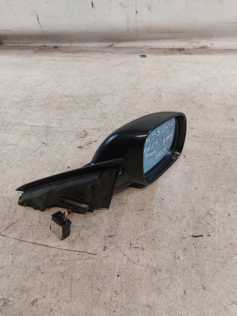 фото №10, Дзеркало праве audi a6 c5 5pin lz9u