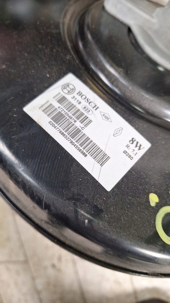 фото №2, Усилитель тормозов насос тормозная renault espace v scenic iv 472105487r