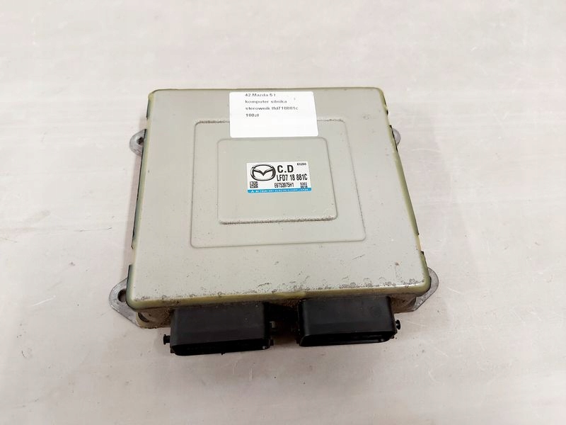 фото №1, Mazda 5 i бортовой компьютер двигателя блок управления lfd718881c