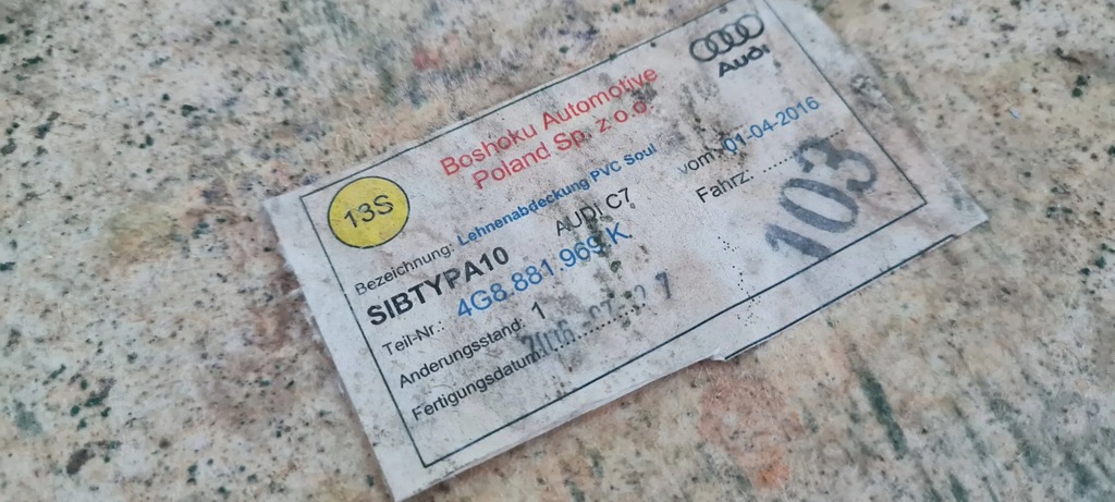 фото №13, S6 c7 4g a6 lift захист сидіння спинка комфорт з сітка 4g8881969k s7 4g