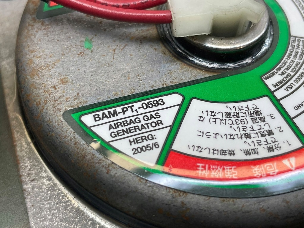 фото №9, Honda cr-v 2006 подушка воздушная подушка безопасности руля