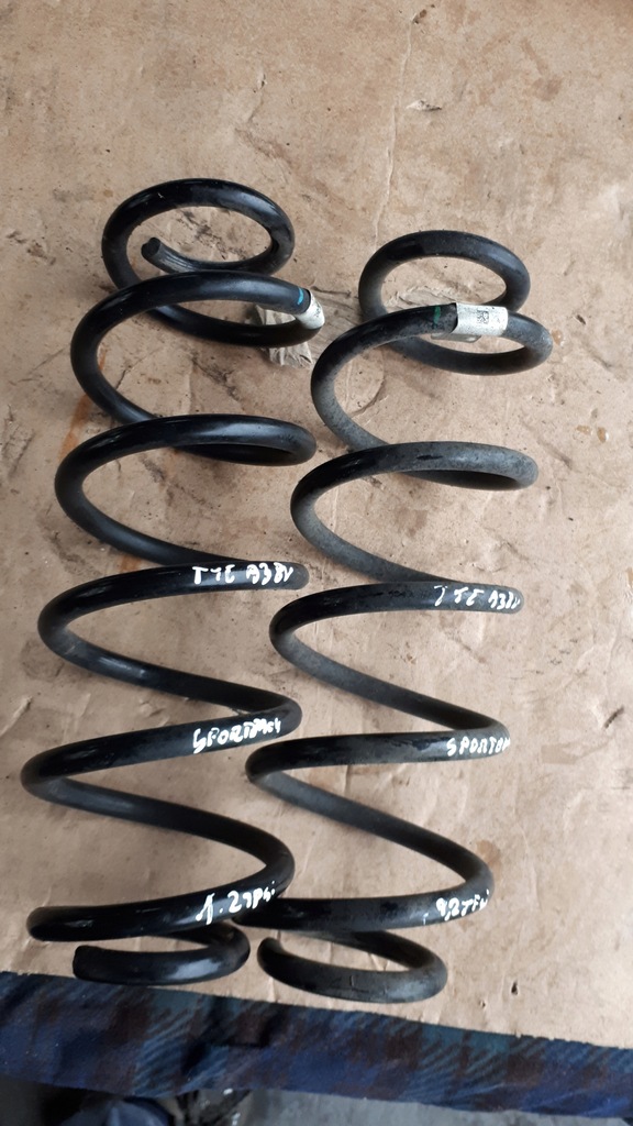 фото №1, A3 8v пружина пружини ліва права задня sportback