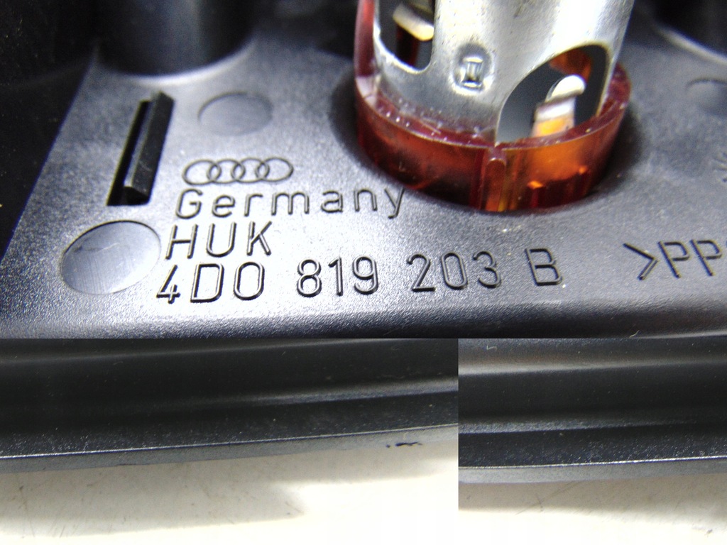 фото №7, Решётка обдув туннель задняя audi a8 d2 4d0819203b