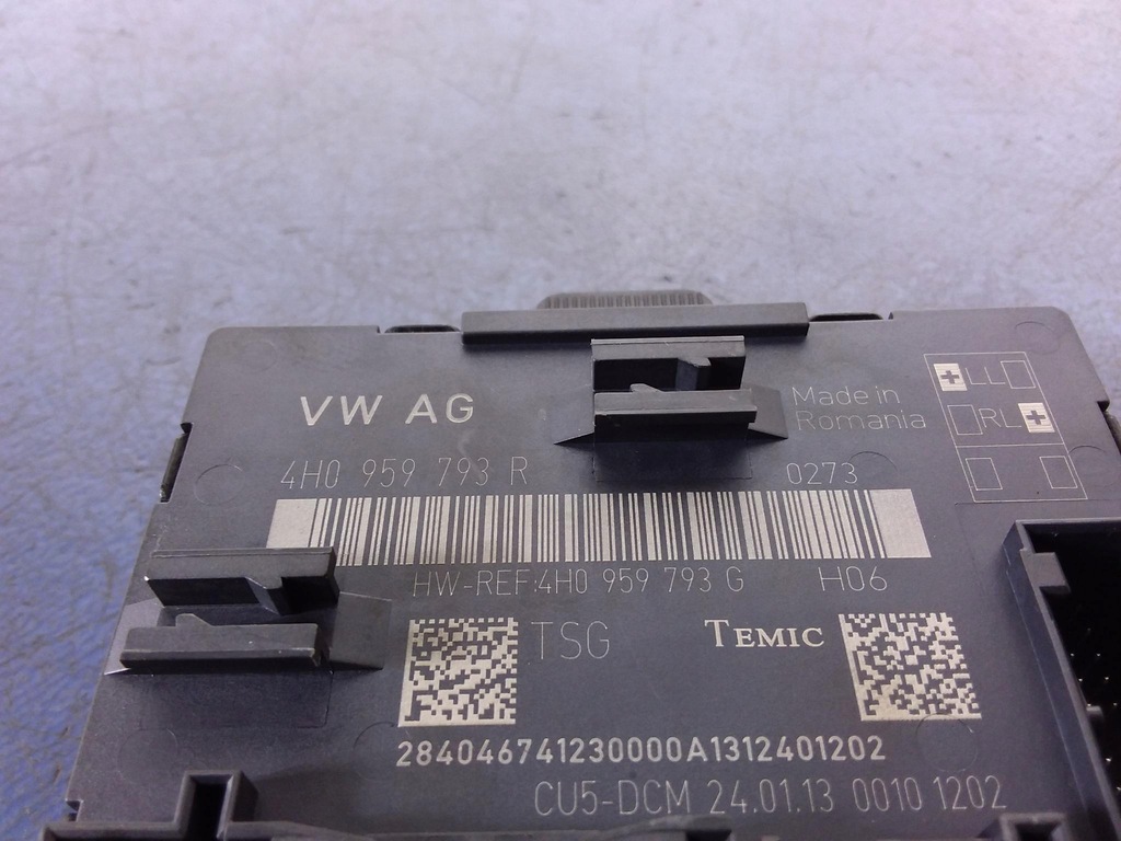 фото №4, Audi a8 d4 блок управления модуль дверь перед 4h0959793r